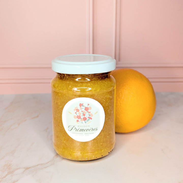 Marmelade Orange et Clémentine à la Liqueur de Mandarine de La Vertueuse